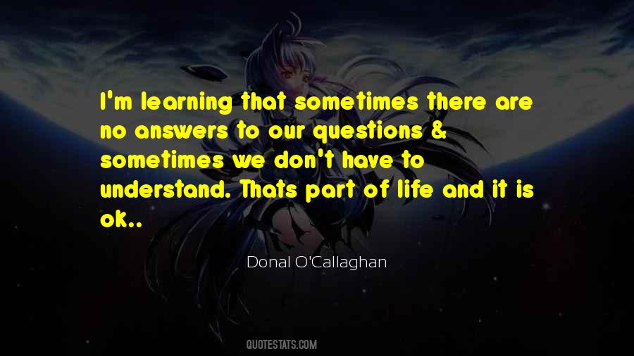 Donal O'Callaghan Quotes #356700