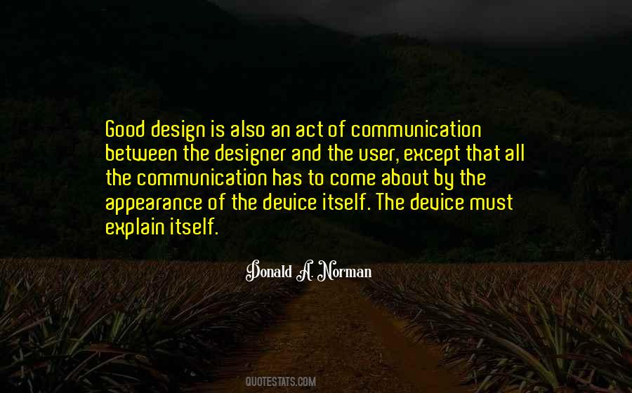 Donald A. Norman Quotes #1090628