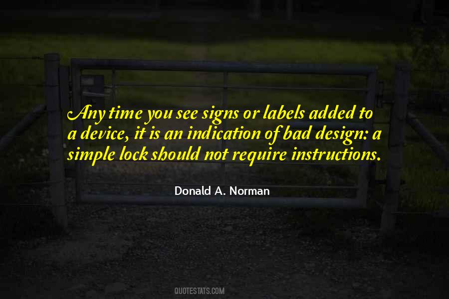 Donald A. Norman Quotes #1197686