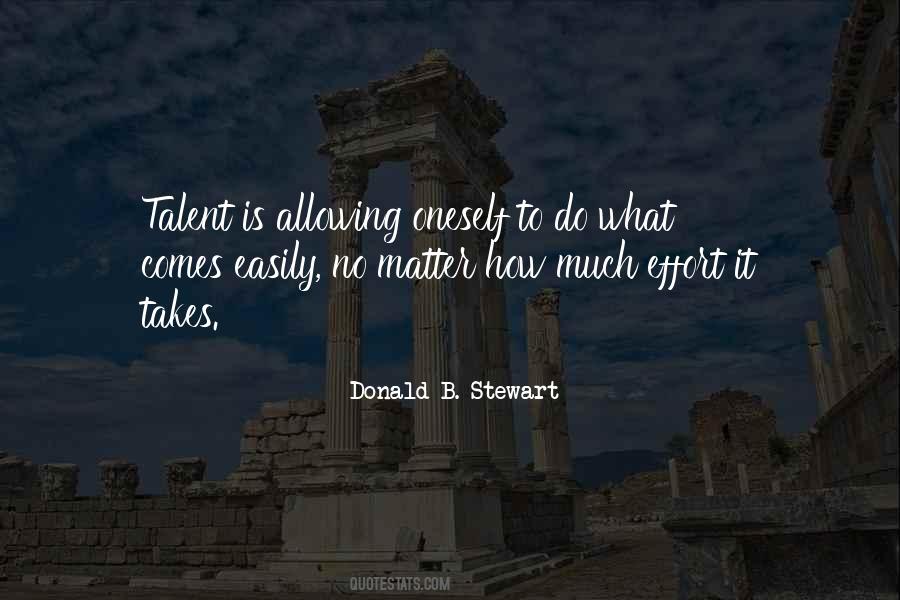 Donald B. Stewart Quotes #1744299