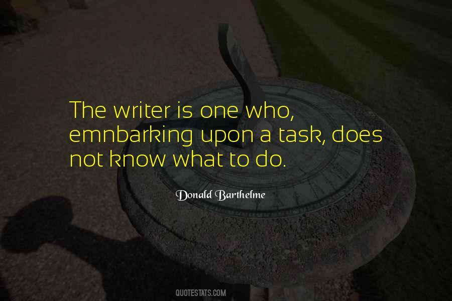 Donald Barthelme Quotes #595957