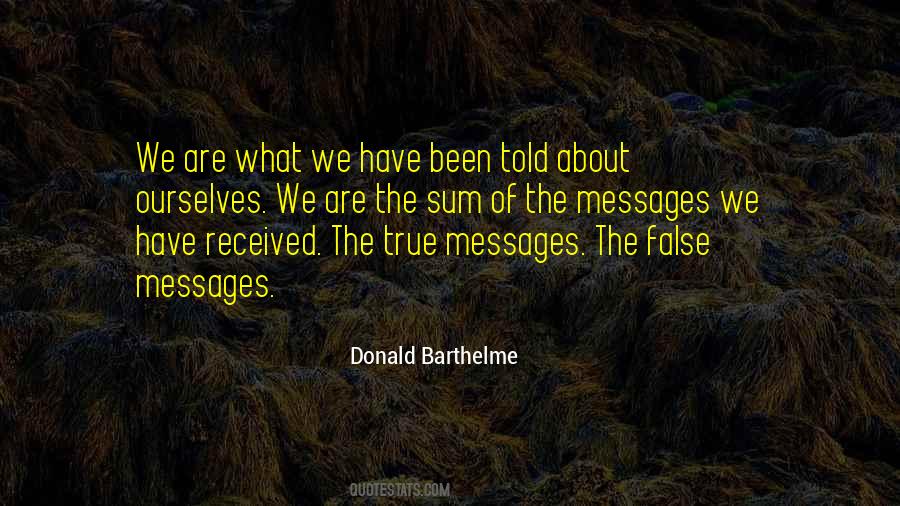 Donald Barthelme Quotes #986489