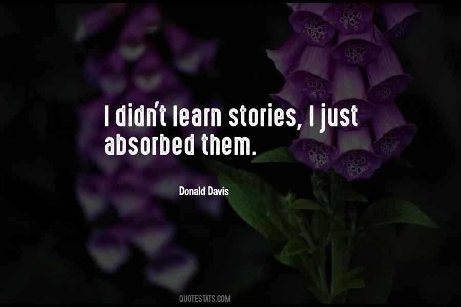Donald Davis Quotes #596583