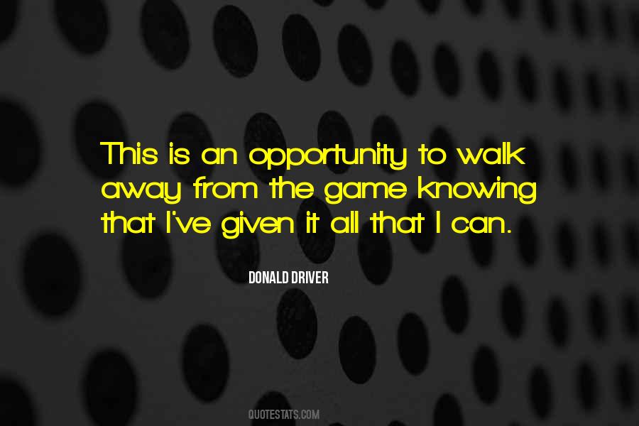 Donald Driver Quotes #1804955