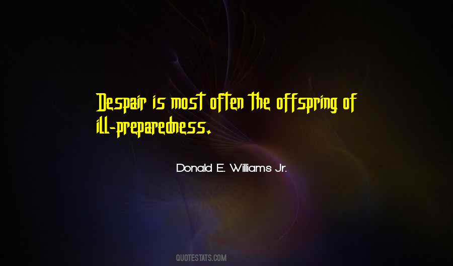 Donald E. Williams Jr. Quotes #1527648