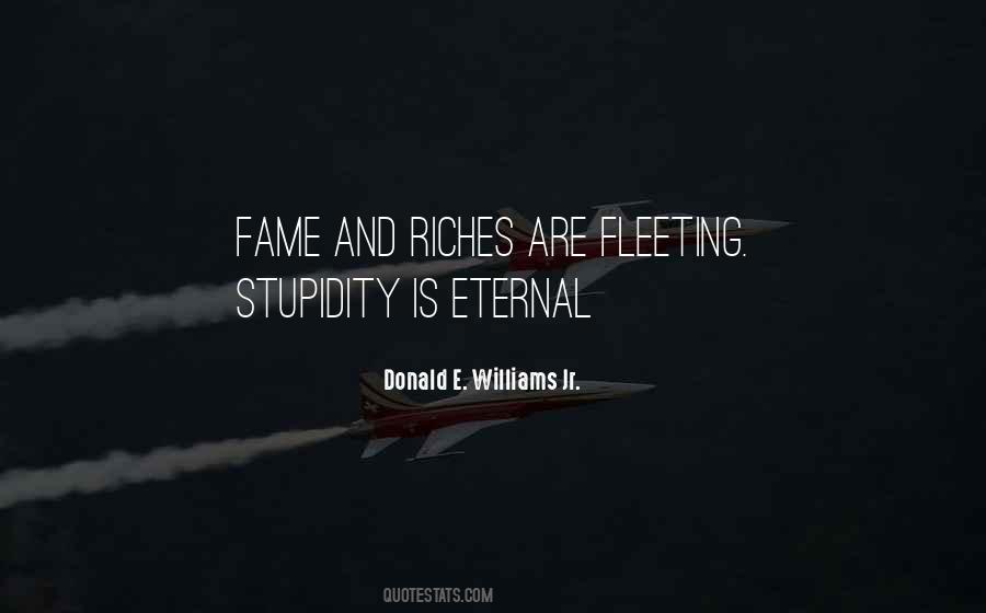 Donald E. Williams Jr. Quotes #73905