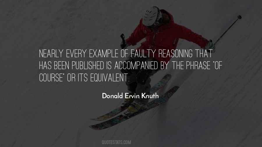 Donald Ervin Knuth Quotes #527832