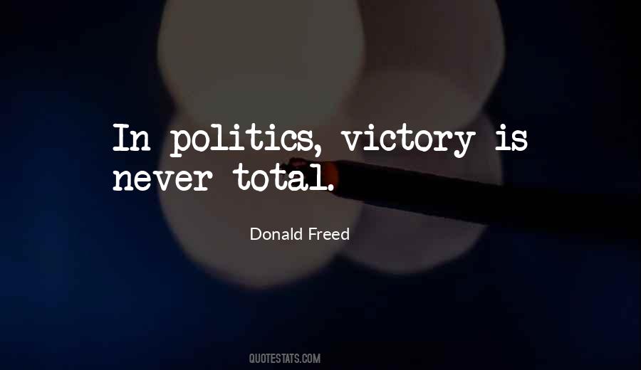 Donald Freed Quotes #1561544