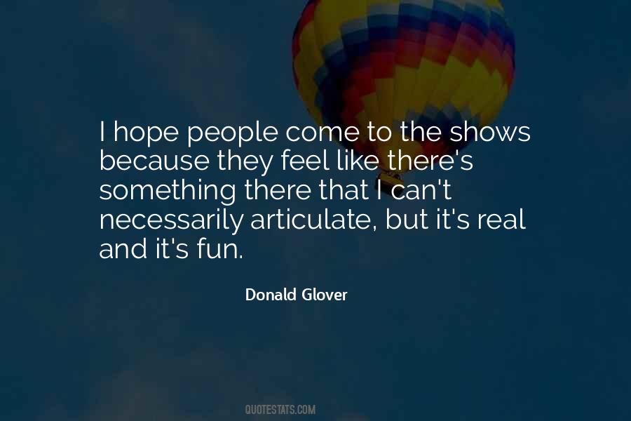 Donald Glover Quotes #813903
