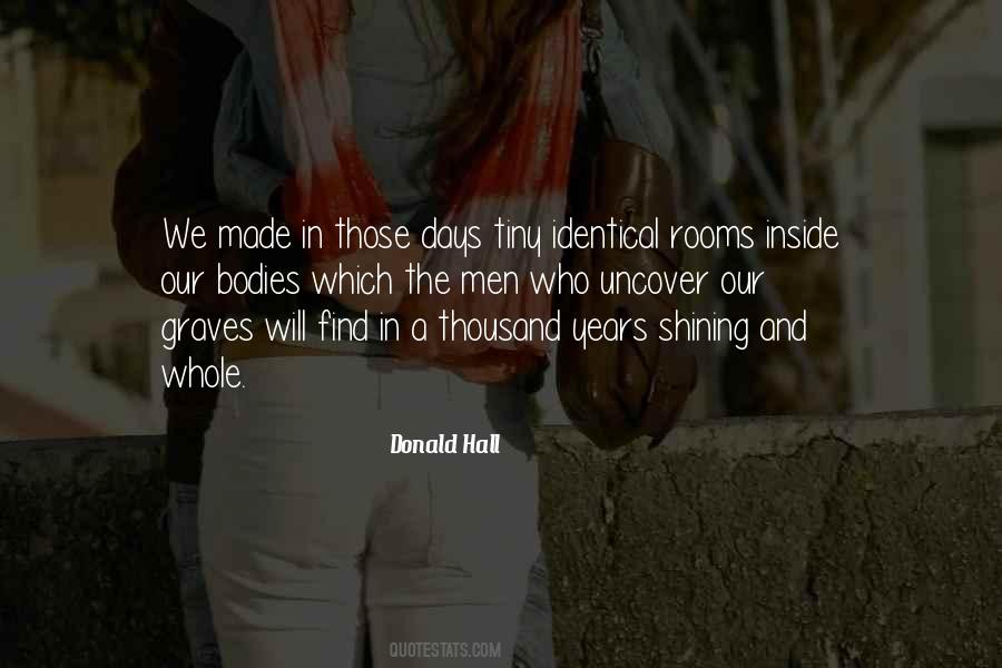 Donald Hall Quotes #1011213