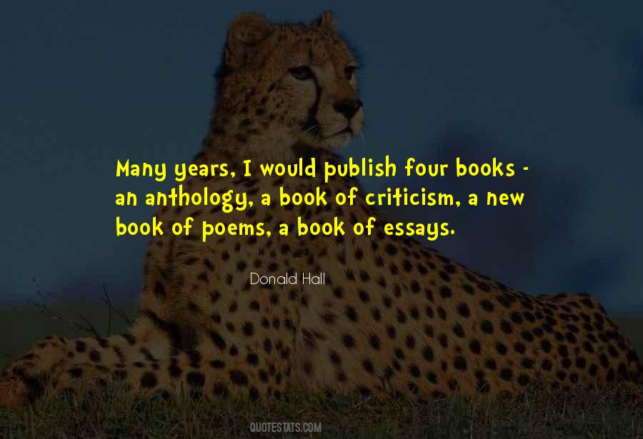 Donald Hall Quotes #1523304