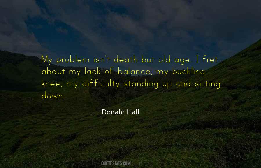 Donald Hall Quotes #223644