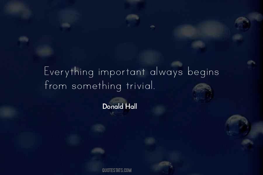 Donald Hall Quotes #364419