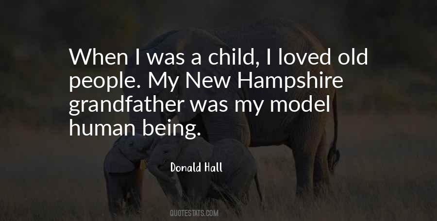 Donald Hall Quotes #371413