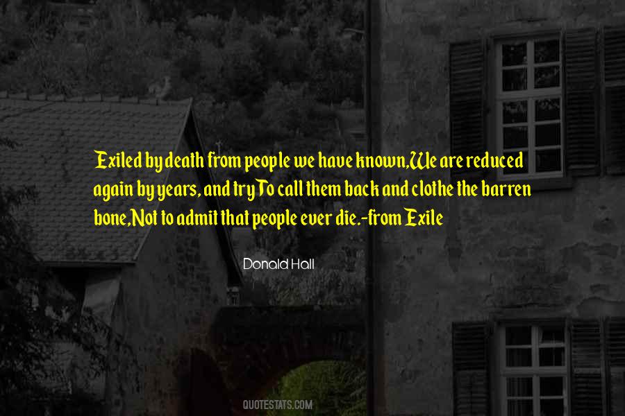 Donald Hall Quotes #889416