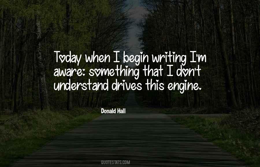 Donald Hall Quotes #9687