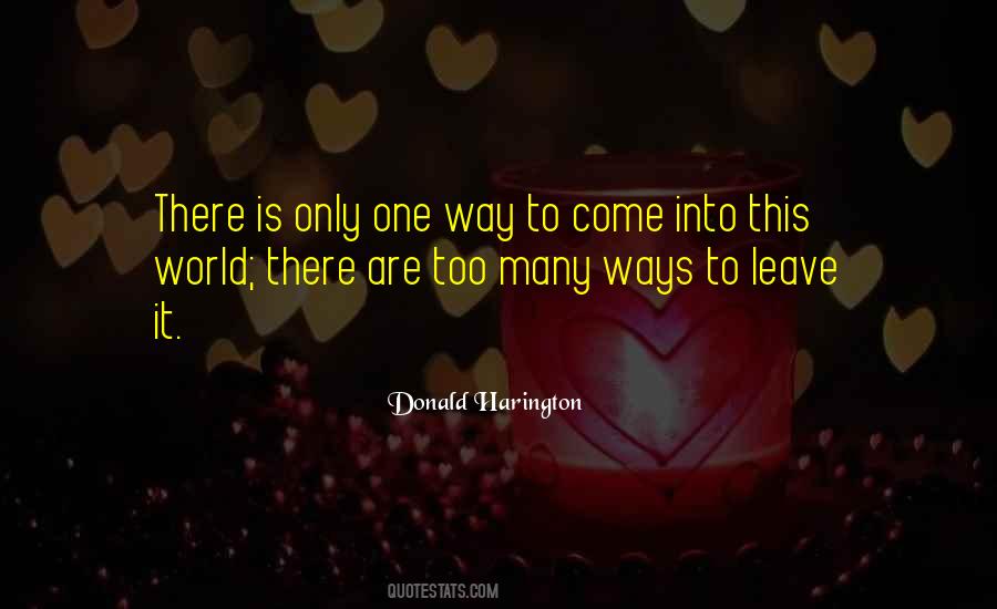 Donald Harington Quotes #940057