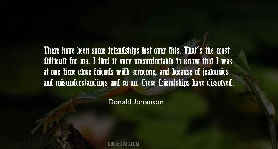 Donald Johanson Quotes #354259
