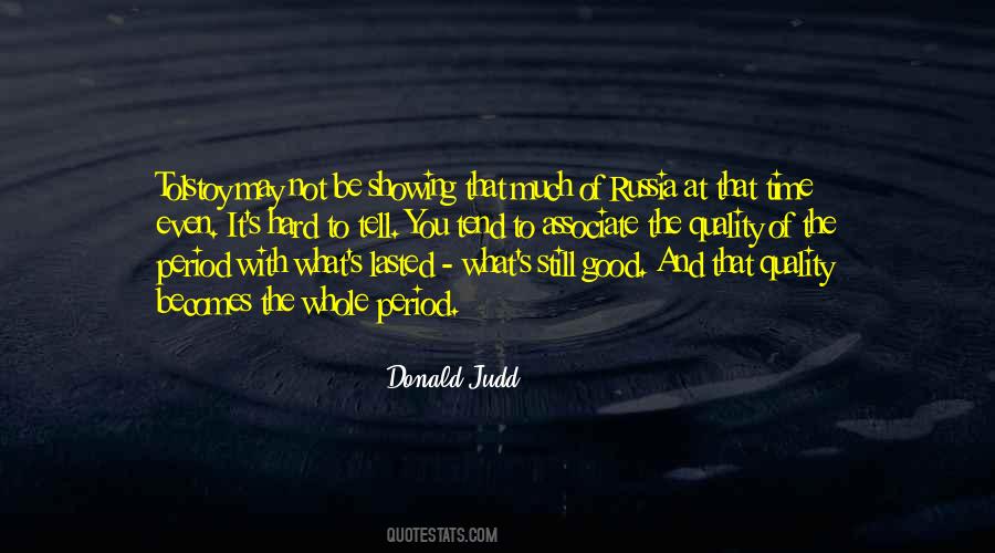 Donald Judd Quotes #144665