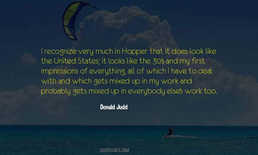 Donald Judd Quotes #24123