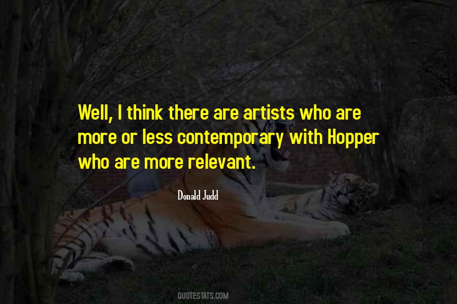 Donald Judd Quotes #776255