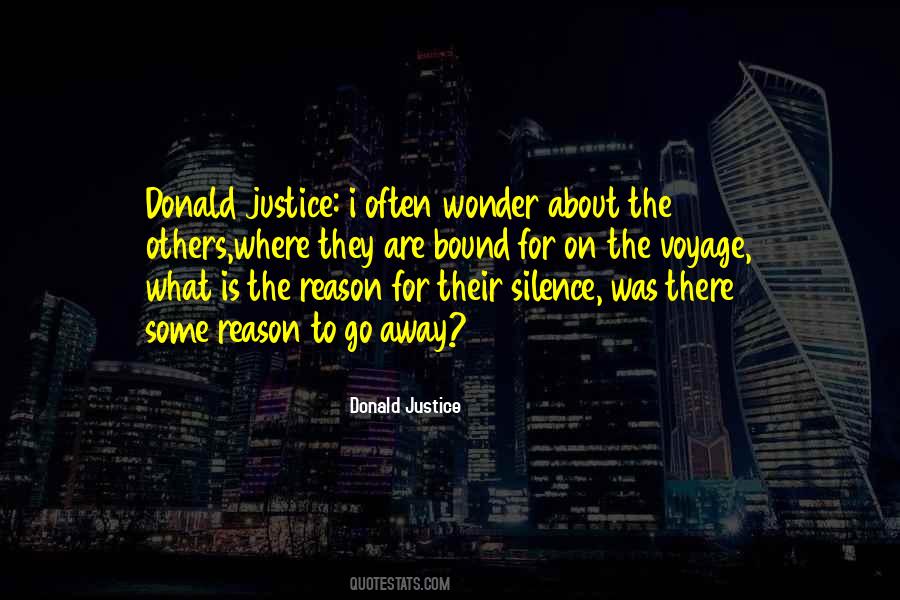 Donald Justice Quotes #745346
