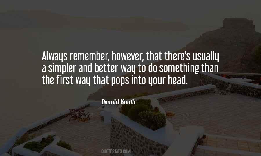 Donald Knuth Quotes #1094034