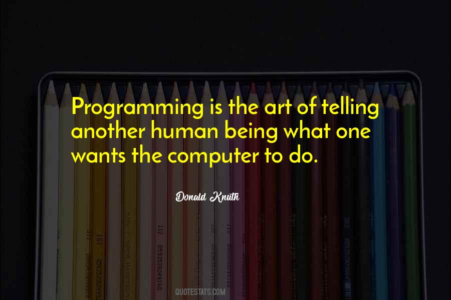 Donald Knuth Quotes #1191437