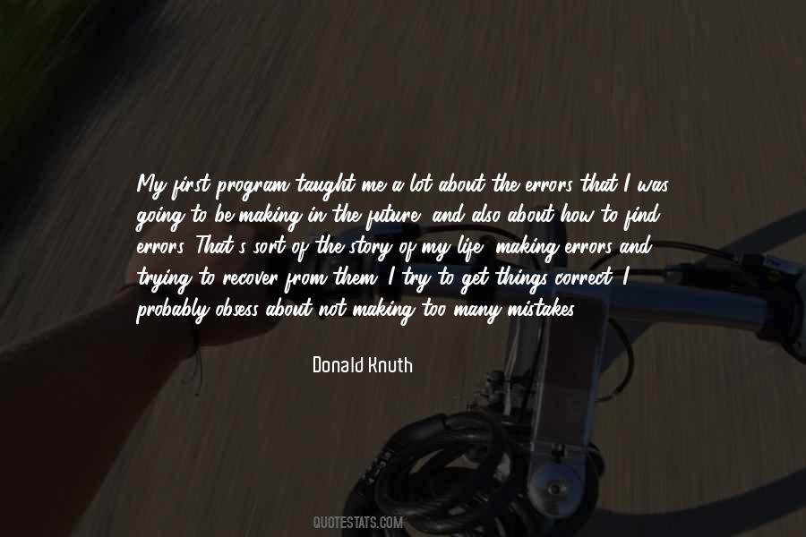 Donald Knuth Quotes #1313656