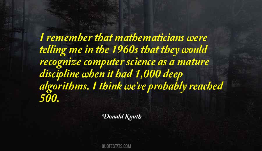 Donald Knuth Quotes #1379757