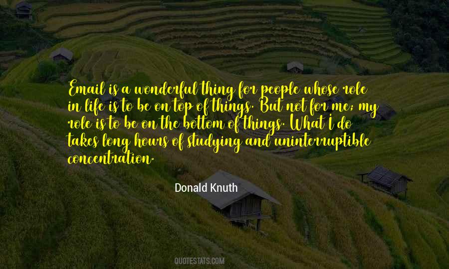 Donald Knuth Quotes #1390693