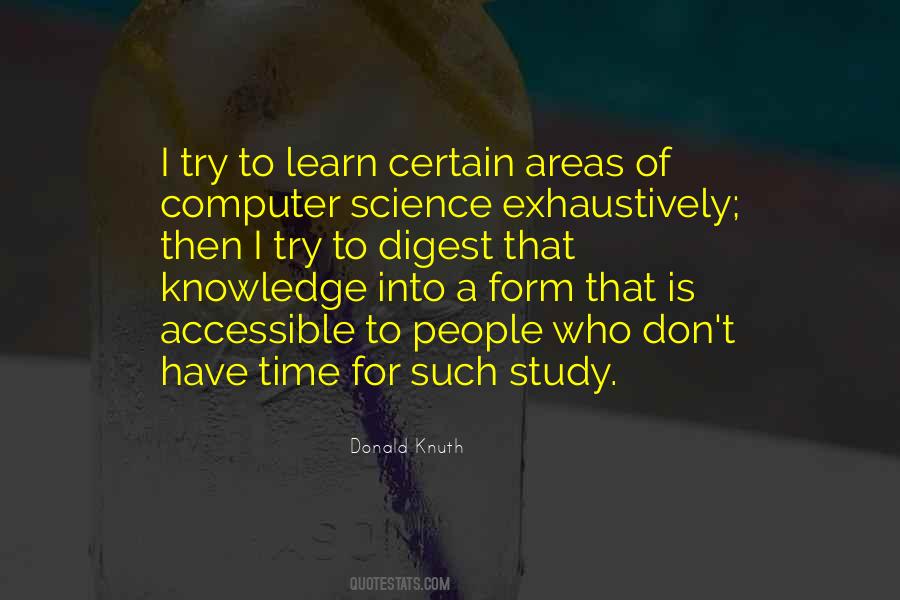 Donald Knuth Quotes #976711