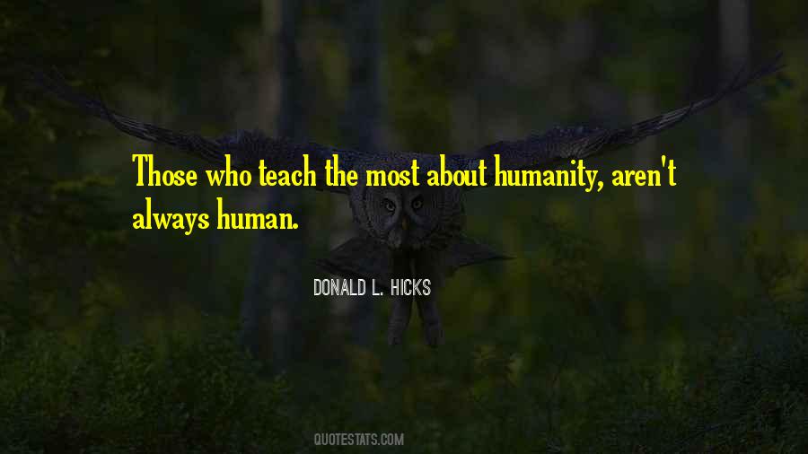 Donald L. Hicks Quotes #1250752