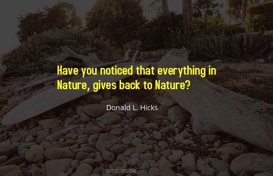 Donald L. Hicks Quotes #1288876