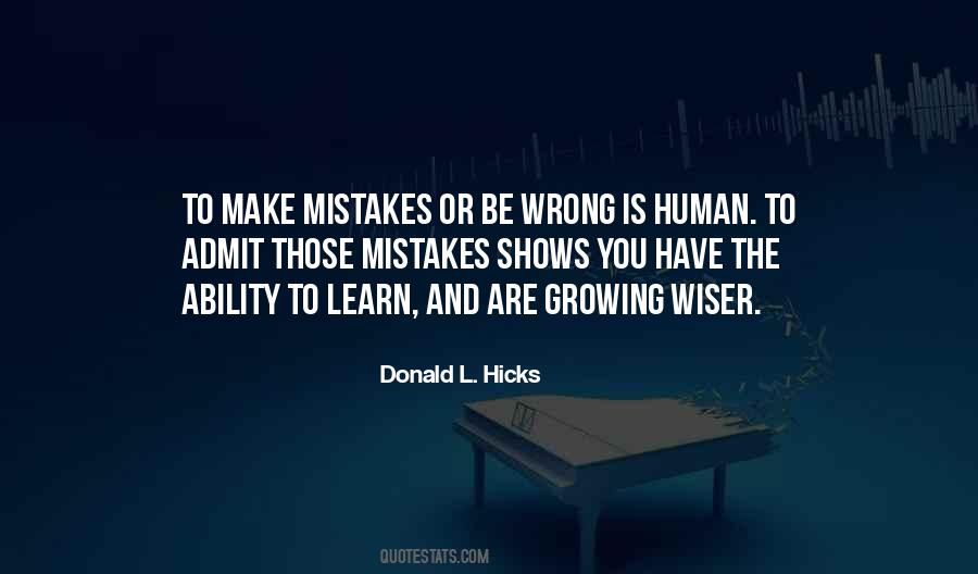 Donald L. Hicks Quotes #1467037