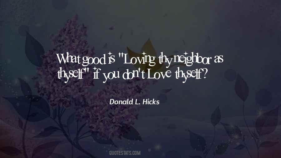 Donald L. Hicks Quotes #1727927