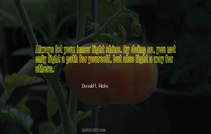 Donald L. Hicks Quotes #562872