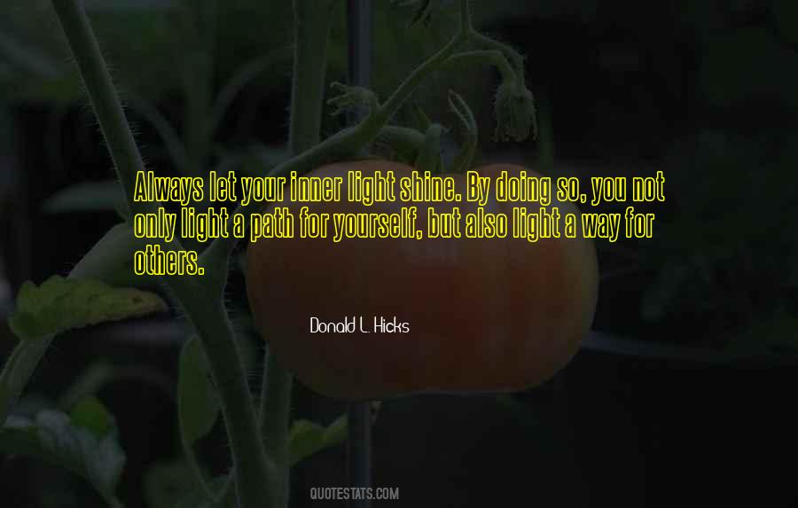 Donald L. Hicks Quotes #562872