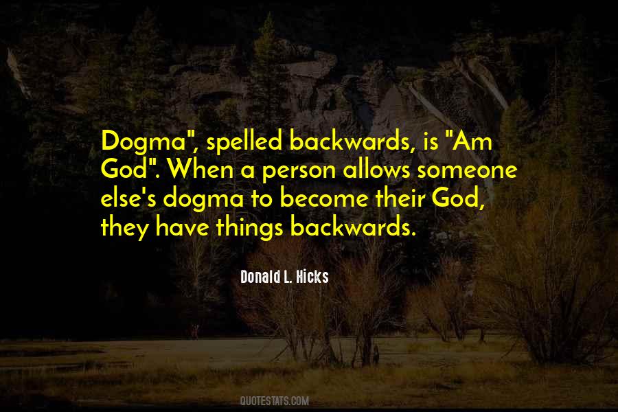 Donald L. Hicks Quotes #580160