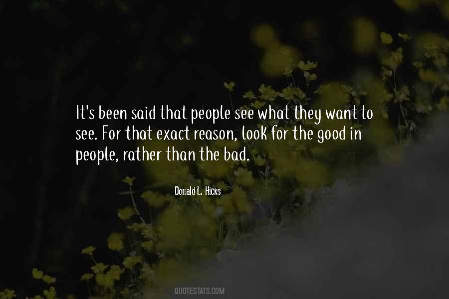 Donald L. Hicks Quotes #80003