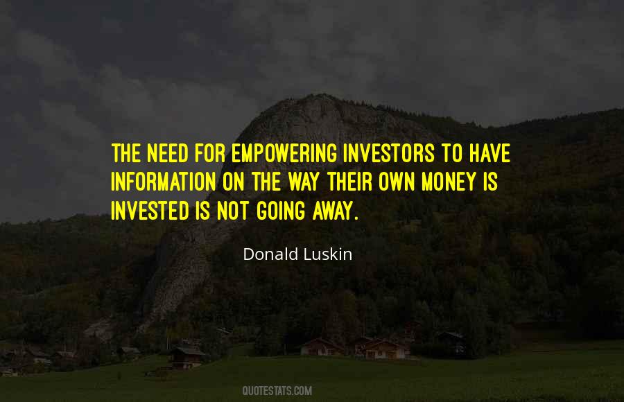 Donald Luskin Quotes #1252485
