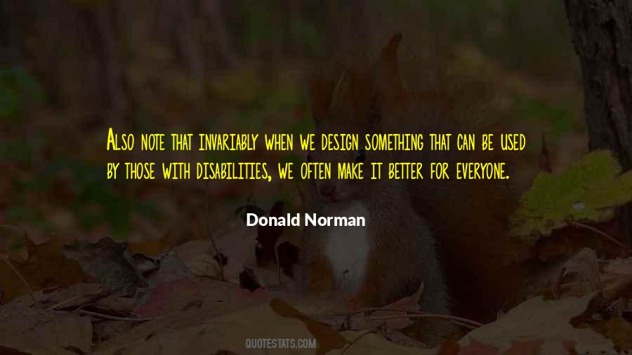 Donald Norman Quotes #802333