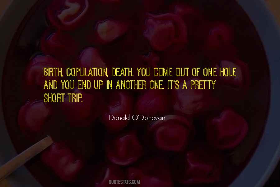 Donald O'Donovan Quotes #1461628