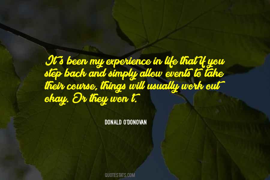 Donald O'Donovan Quotes #1619036