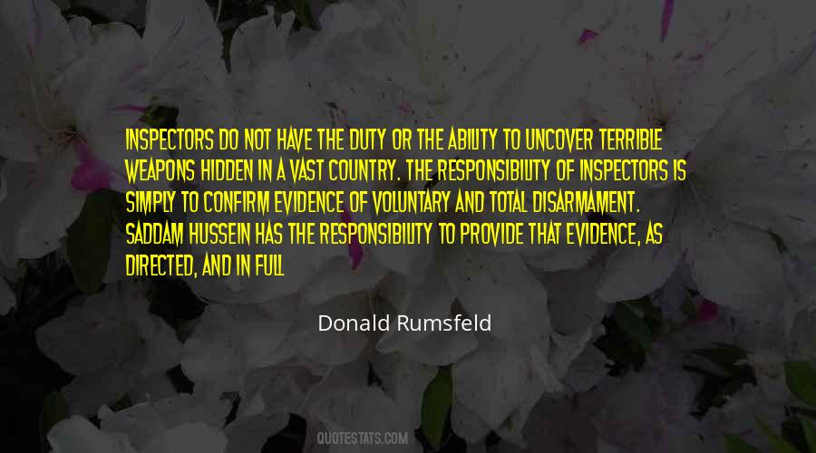 Donald Rumsfeld Quotes #1673433