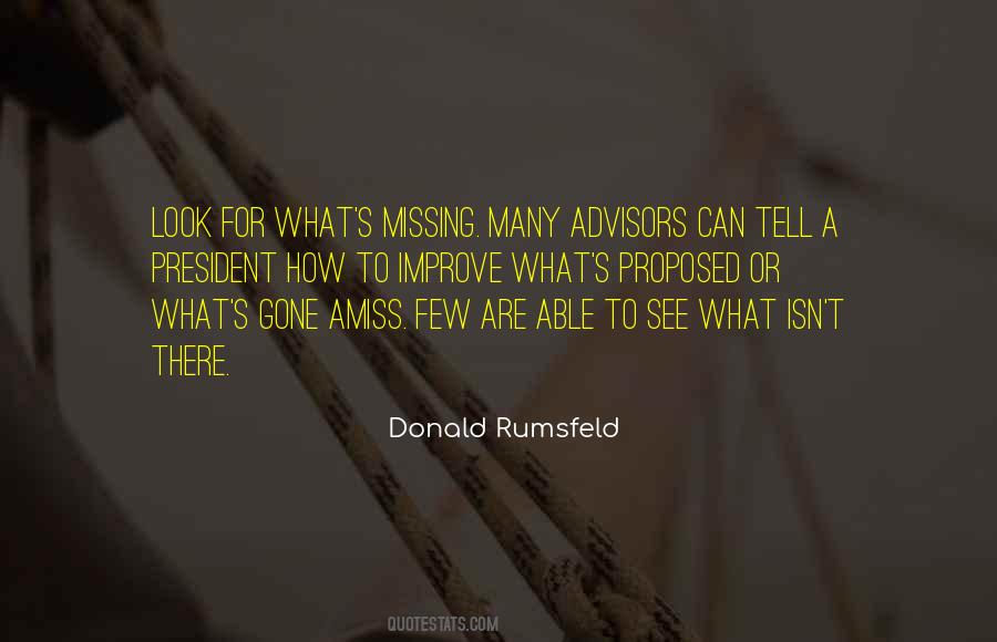 Donald Rumsfeld Quotes #441325