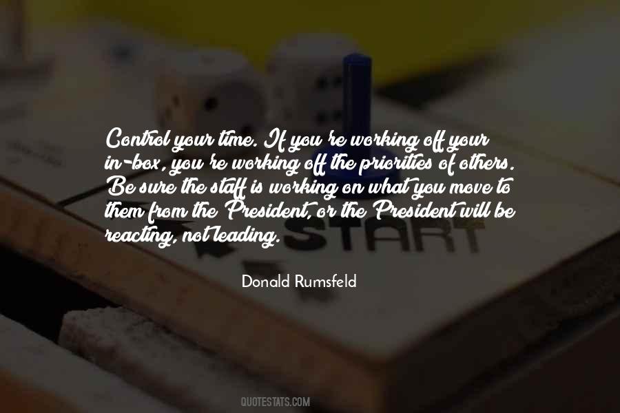 Donald Rumsfeld Quotes #840104