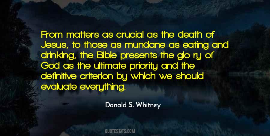 Donald S. Whitney Quotes #143389