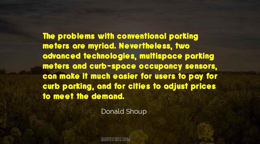 Donald Shoup Quotes #712949