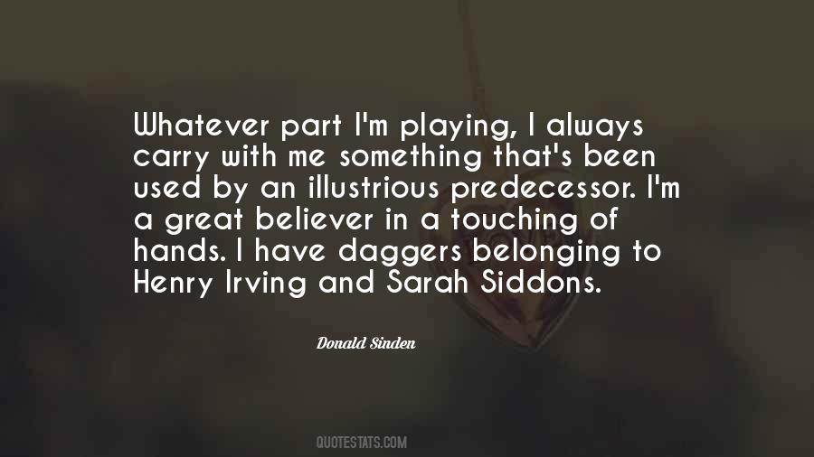 Donald Sinden Quotes #912791